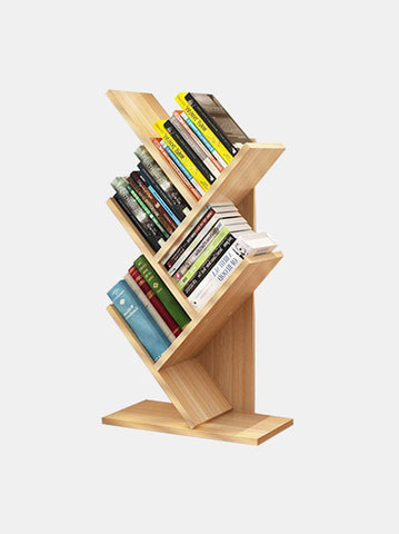 Wooden Bookshelf – Organize with Elegance